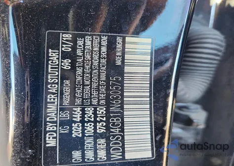 2018 Mercedes-Benz Cla 250 4Matic из США, поврежденный, VIN WDDSJ4GB1JN630575